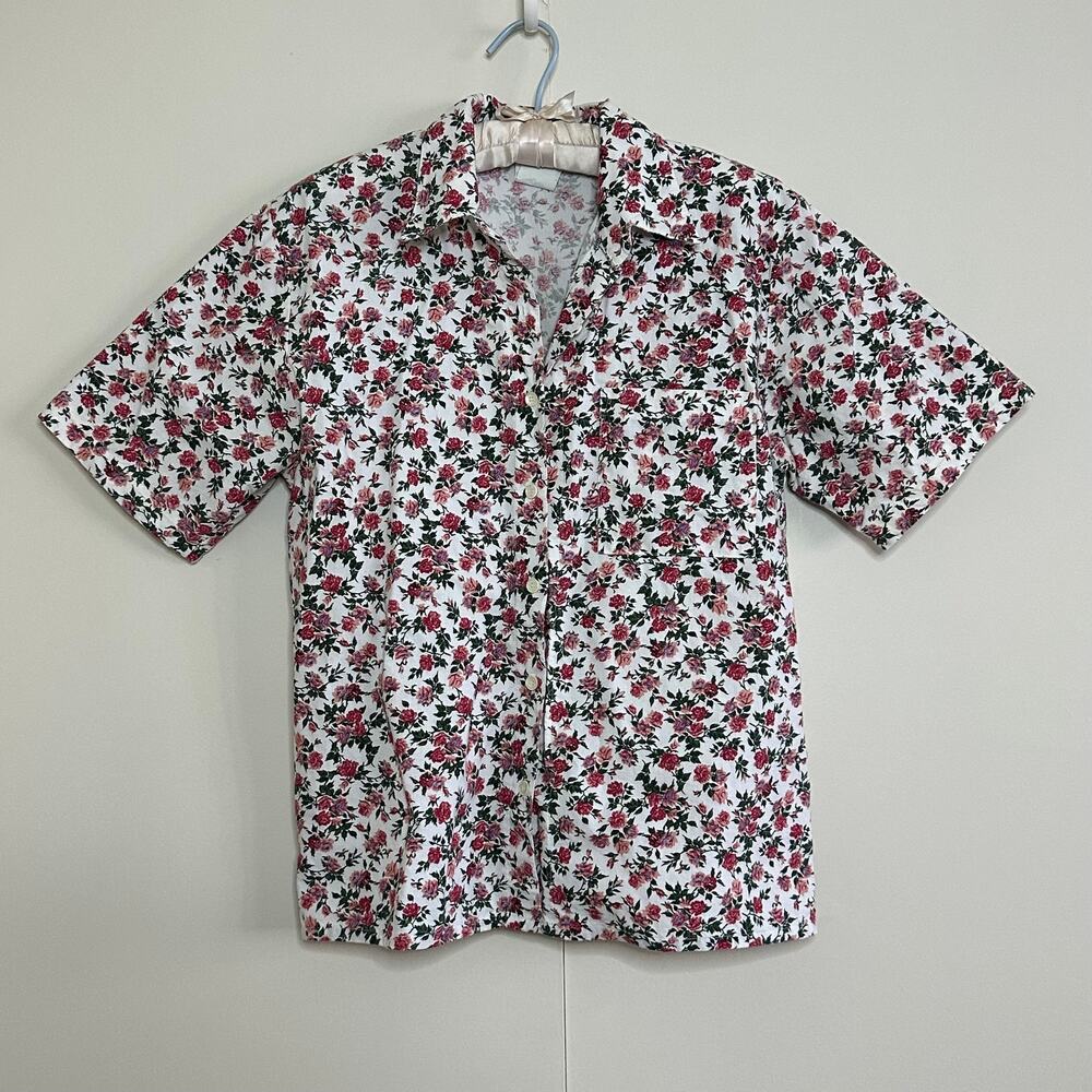 ditsy floral rose print Index by Melrose button up